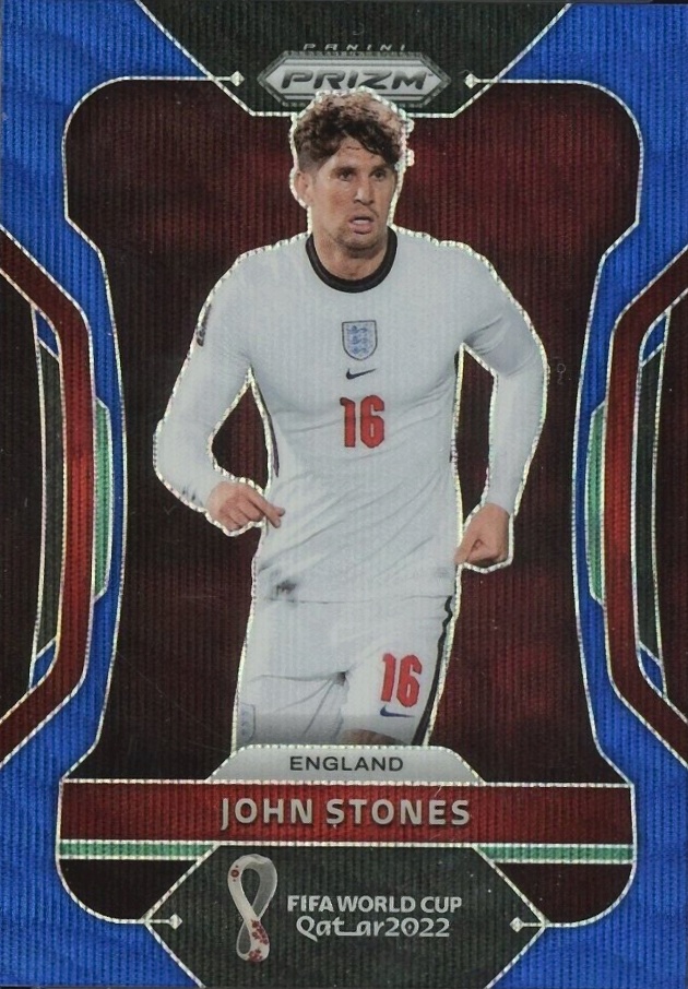 2022 Panini Prizm World Cup Qatar John Stones #88 Soccer Card