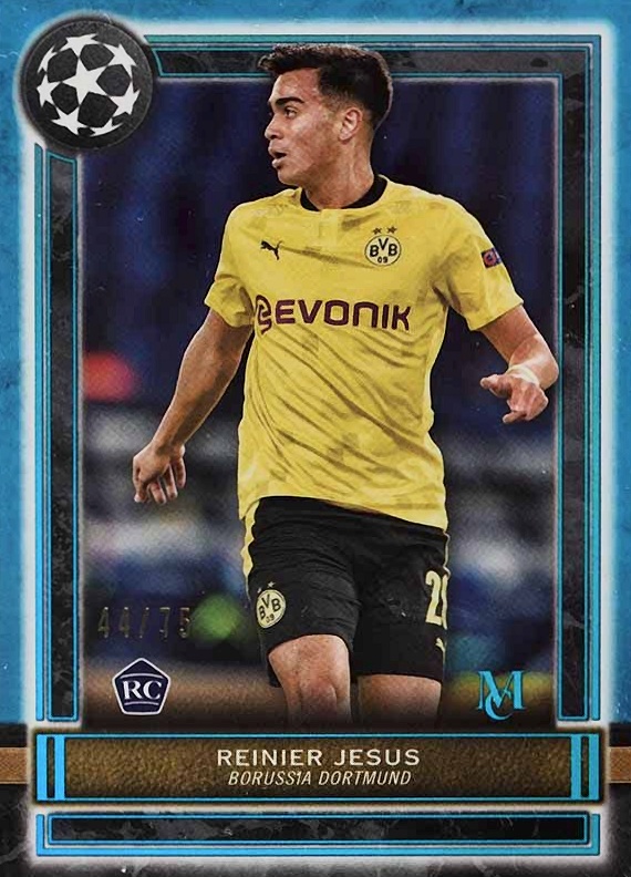 2020 Topps Museum Collection UCL Reinier Jesus #65 Soccer Card