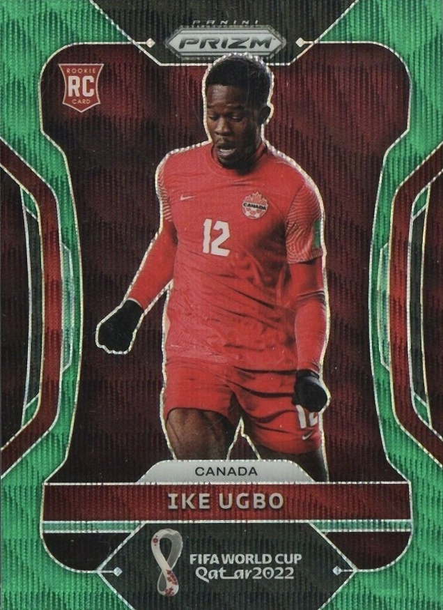 2022 Panini Prizm World Cup Qatar Ike Ugbo #48 Soccer Card