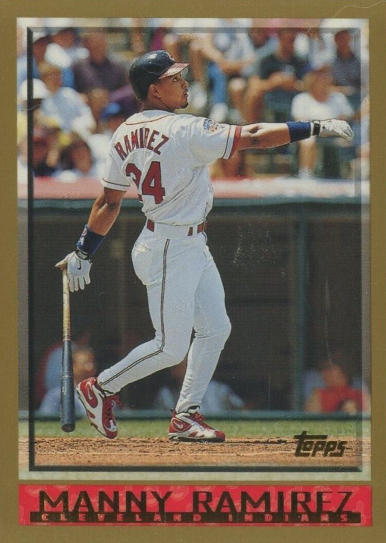 1998 Topps Manny Ramirez #125 Baseball Card