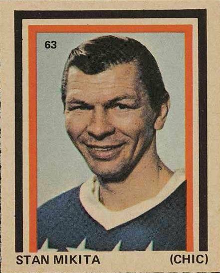 1972 Sargent Promotions Stamps Stan Mikita #63 Hockey Card