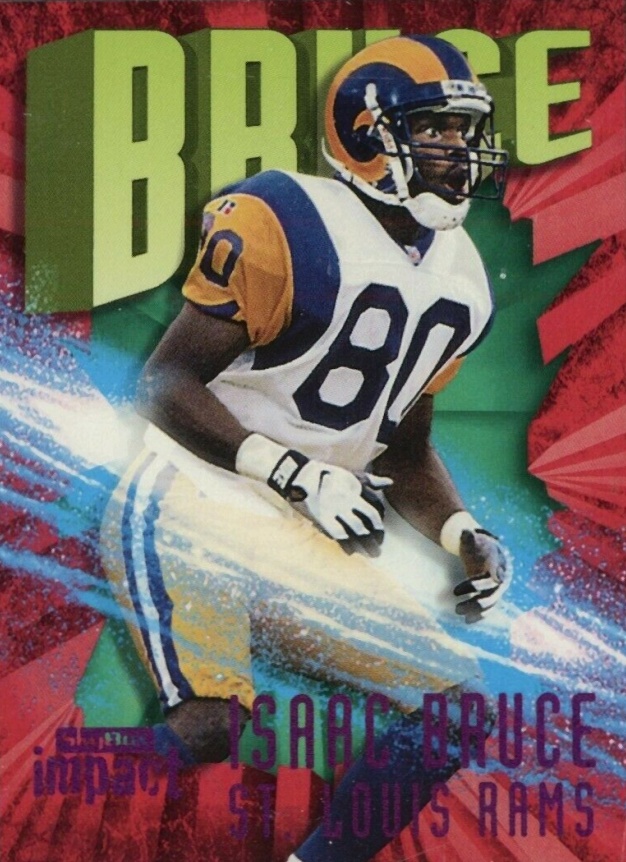 1997 Skybox Impact Isaac Bruce #207 Football Card