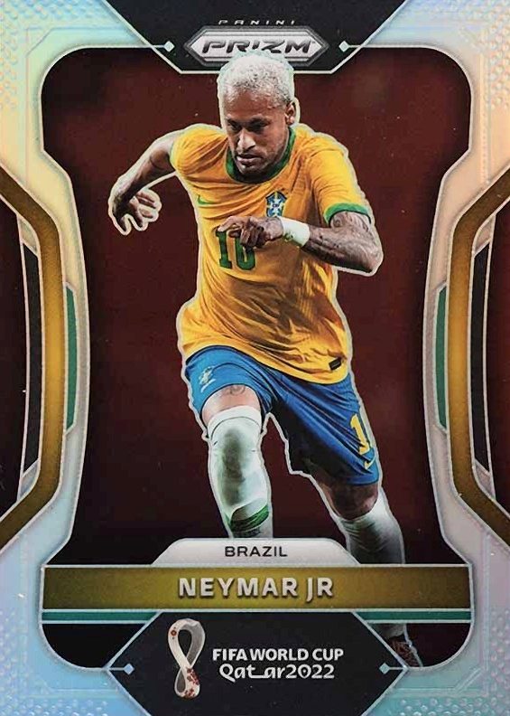2022 Panini Prizm World Cup Qatar Neymar Jr. #32 Soccer Card