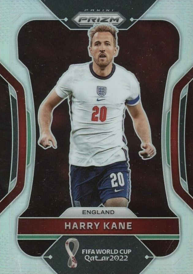2022 Panini Prizm World Cup Qatar Harry Kane #86 Soccer Card