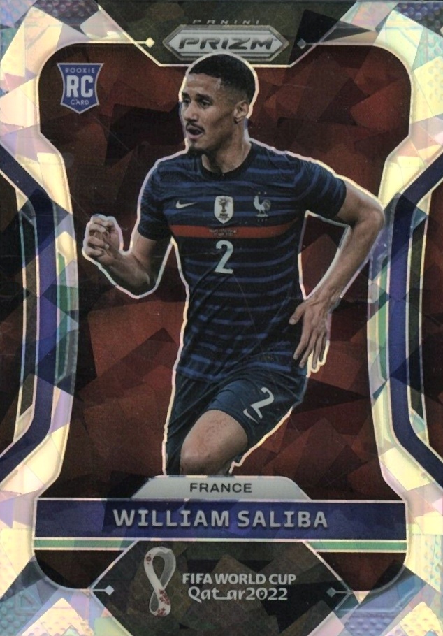 2022 Panini Prizm World Cup Qatar William Saliba #106 Soccer Card