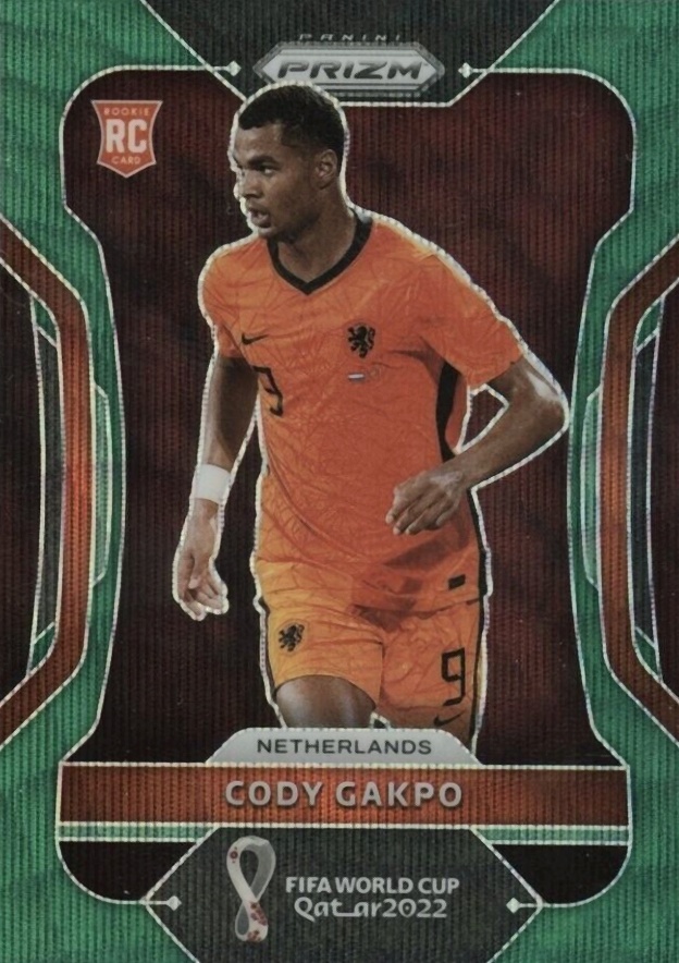 2022 Panini Prizm World Cup Qatar Cody Gakpo #153 Soccer Card