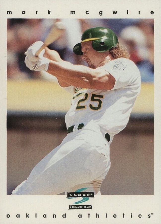 1997 Score Mark McGwire #187 Baseball Card