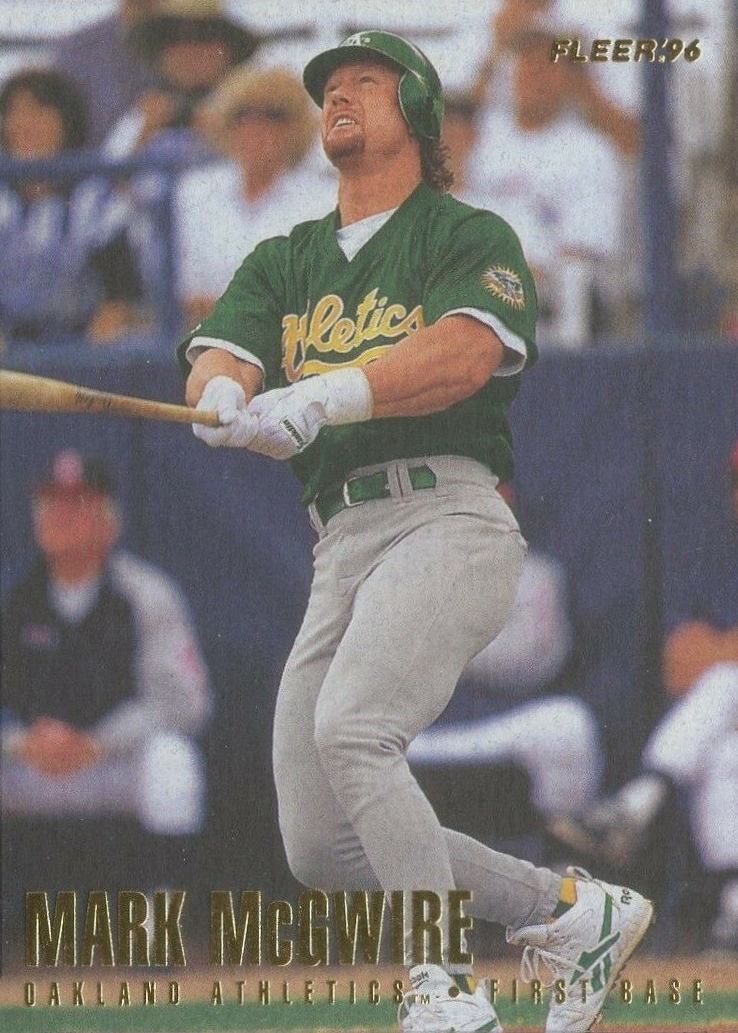 1996 Fleer Mark McGwire #213 Baseball Card
