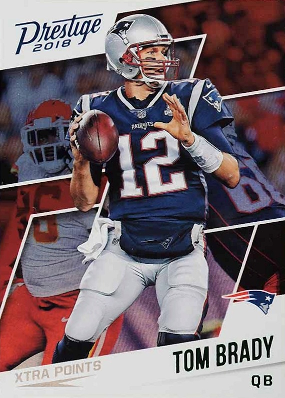 2018 Panini Prestige Tom Brady #75 Football Card