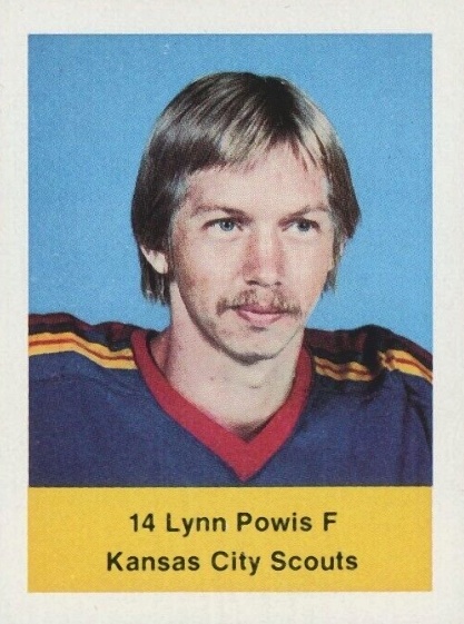 1974 NHL Action Stamps Lynn Powis #134 Hockey Card