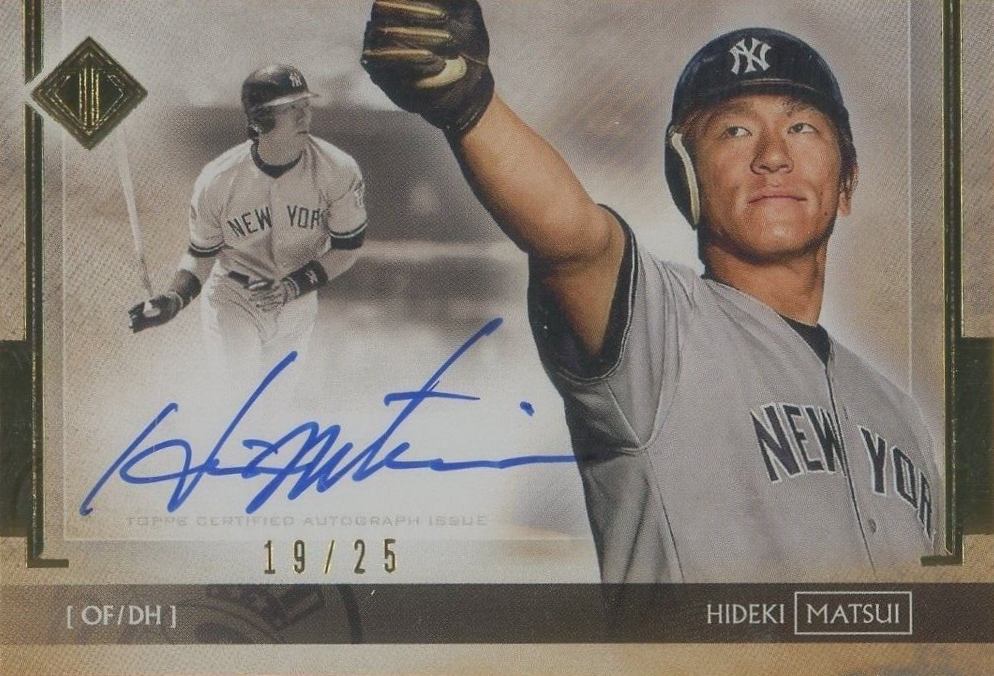 2020 Topps Transcendent Collection Autographs Hideki Matsui #HM Baseball Card