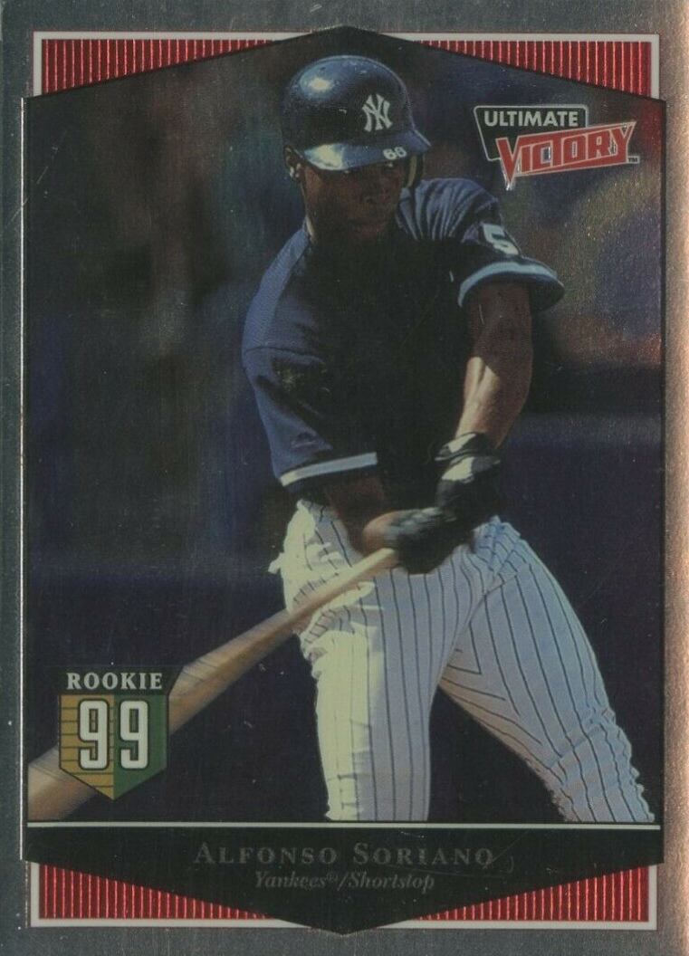 1999 Ultimate Victory Alfonso Soriano #136 Baseball Card
