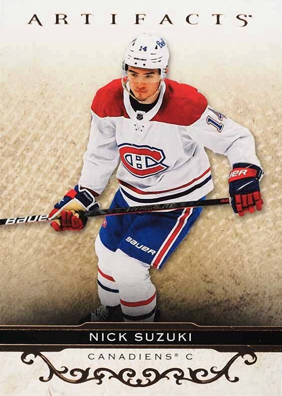 2021 Upper Deck Artifacts Nick Suzuki #17 Hockey Card