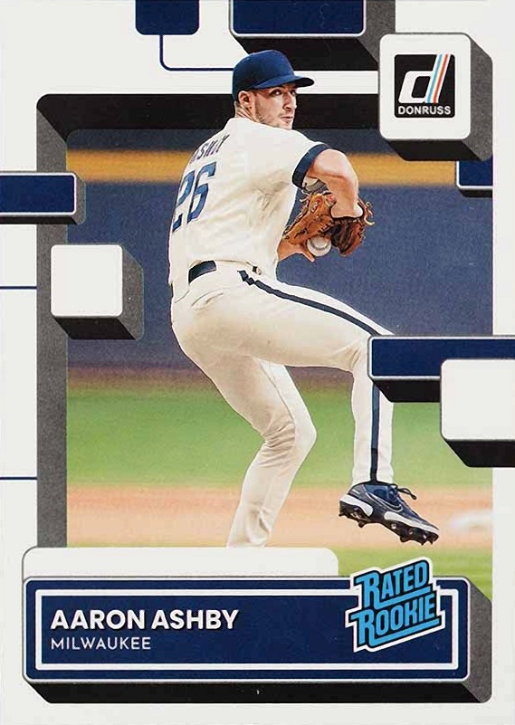 2022 Panini Donruss Aaron Ashby #36 Baseball Card