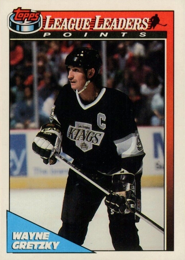 1991 Topps Wayne Gretzky #257 Hockey Card