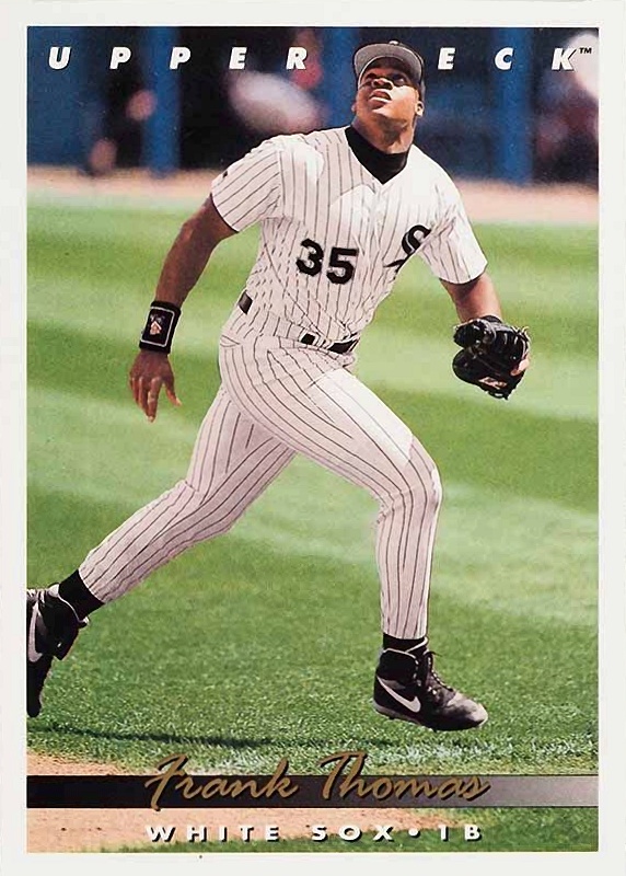 1993 Upper Deck Frank Thomas #555 Baseball Card