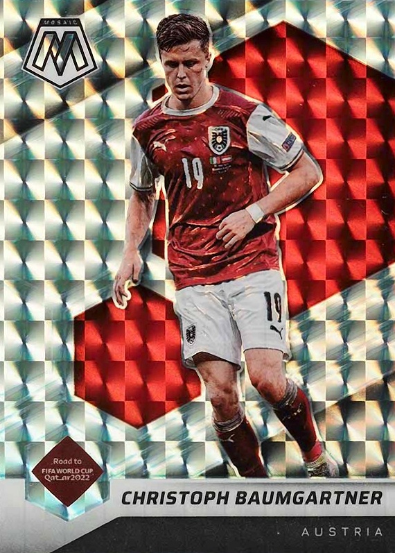2021 Panini Mosaic FIFA Road to World Cup Christoph Baumgartner #137 Soccer Card