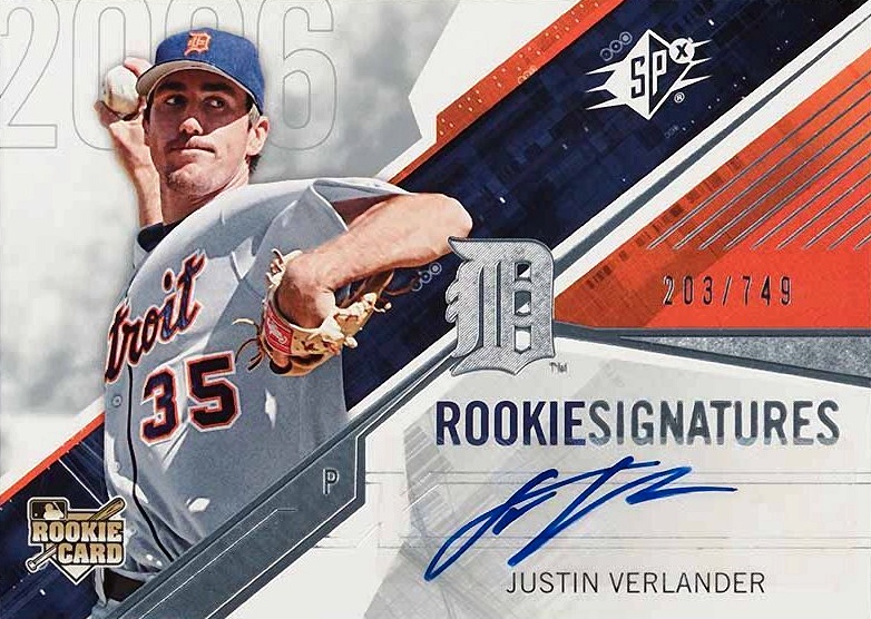 2006 SPx Justin Verlander #113 Baseball Card