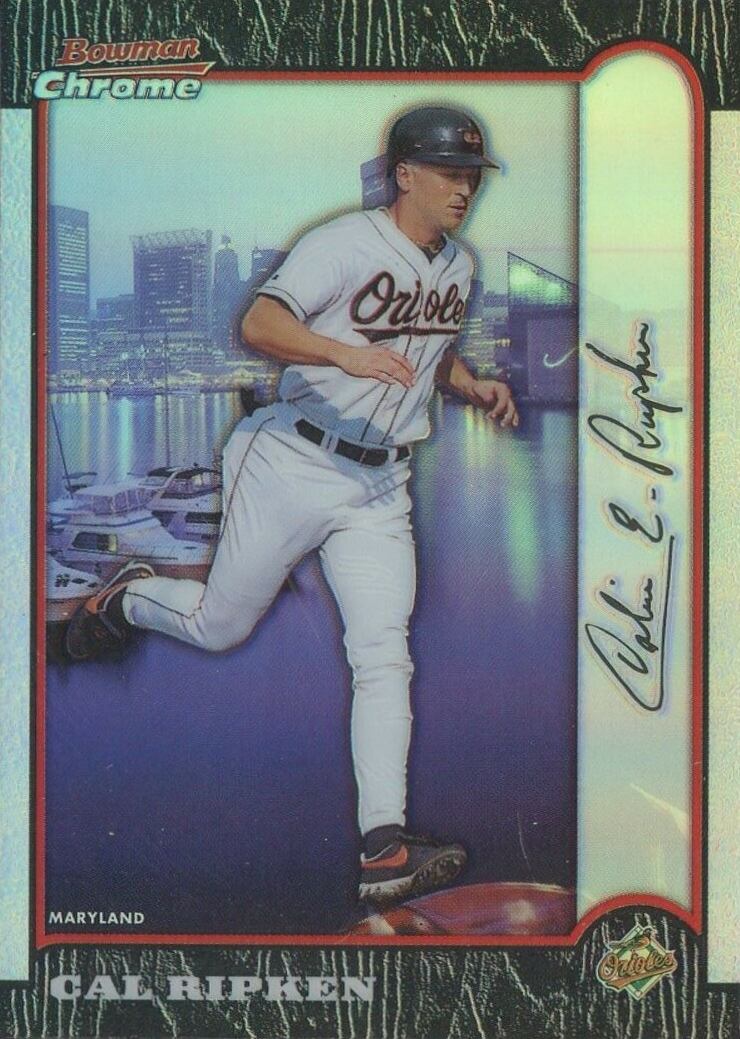 1999 Bowman Chrome International Cal Ripken Jr. #5 Baseball Card
