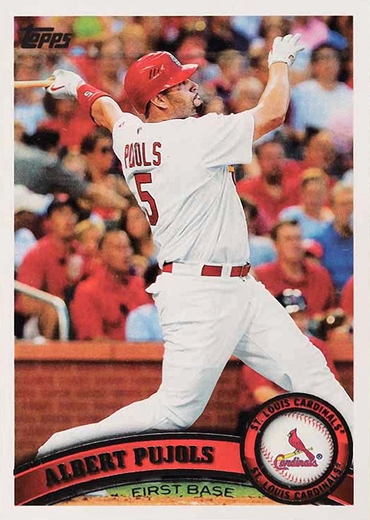 2011 Topps Albert Pujols #100 Baseball Card