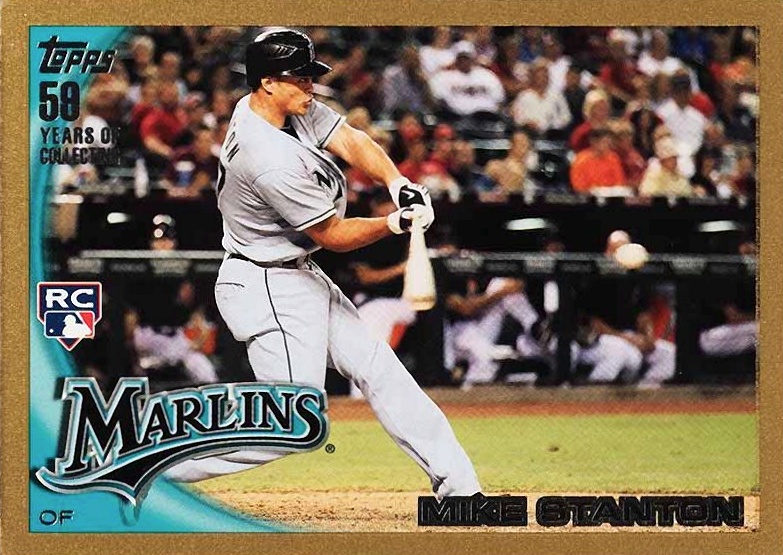2010 Topps Update Giancarlo Stanton #US50 Baseball Card