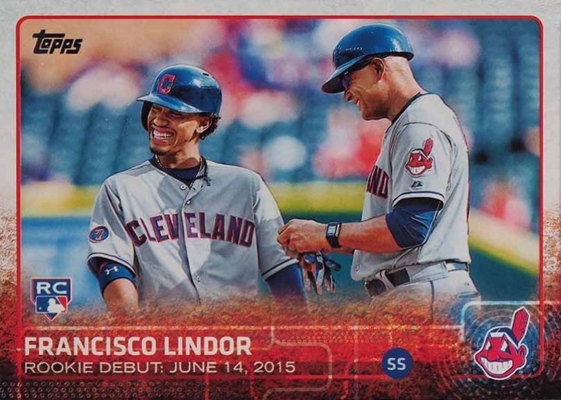 2015 Topps Update Francisco Lindor #US286 Baseball Card