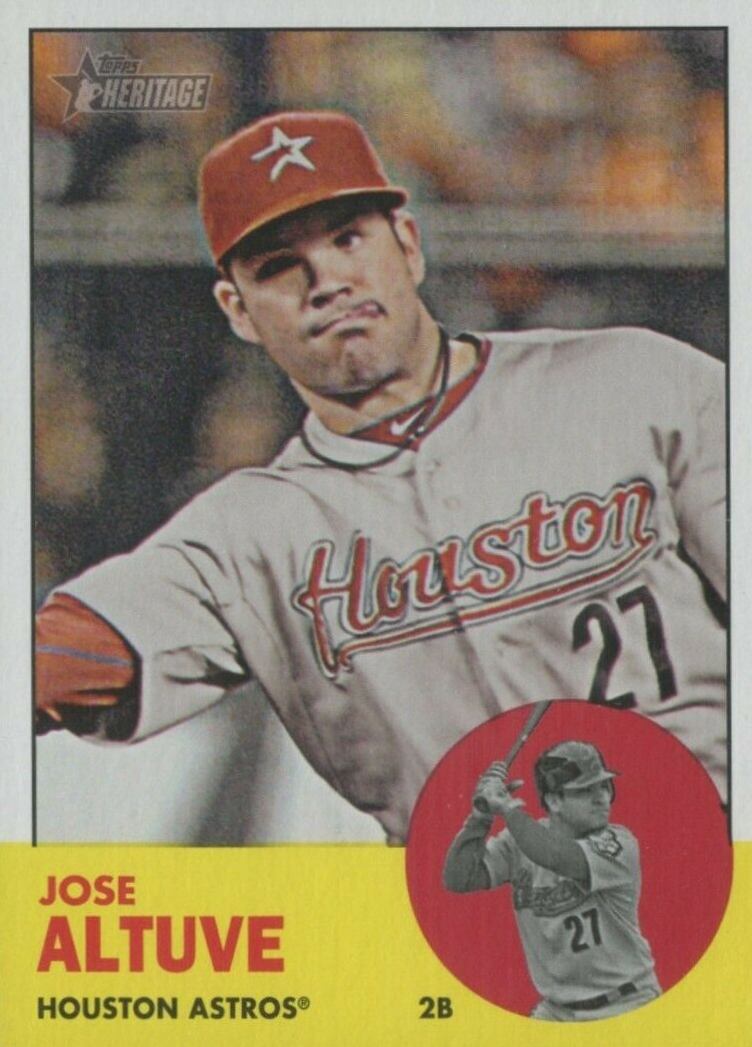 2012 Topps Heritage  Jose Altuve #461 Baseball Card