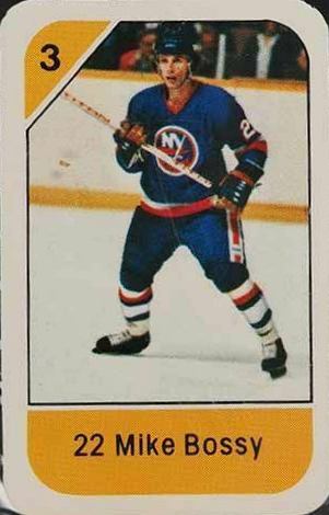 1982 Post Cereal Mike Bossy #22bos Hockey Card