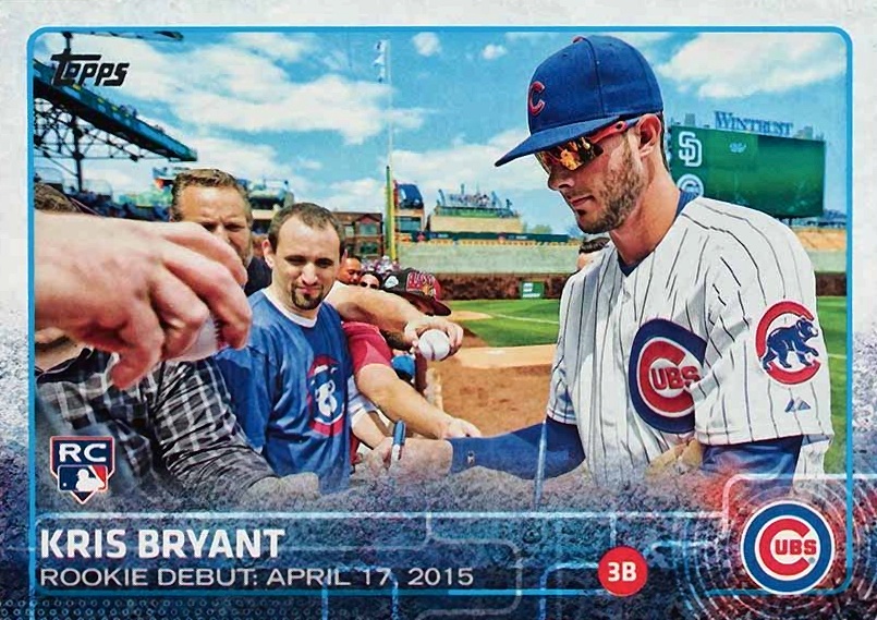 2015 Topps Update Kris Bryant #US283 Baseball Card