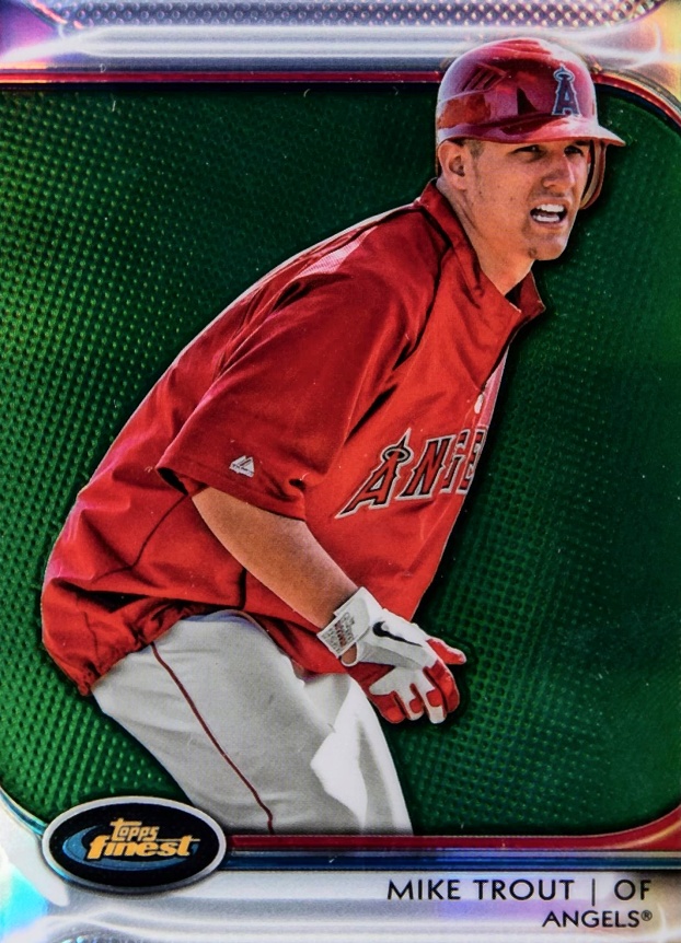 2012 Finest Mike Trout #78 Baseball Card