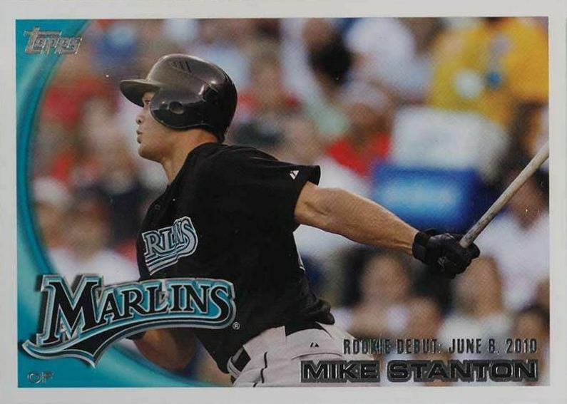 2010 Topps Update Giancarlo Stanton #US327 Baseball Card