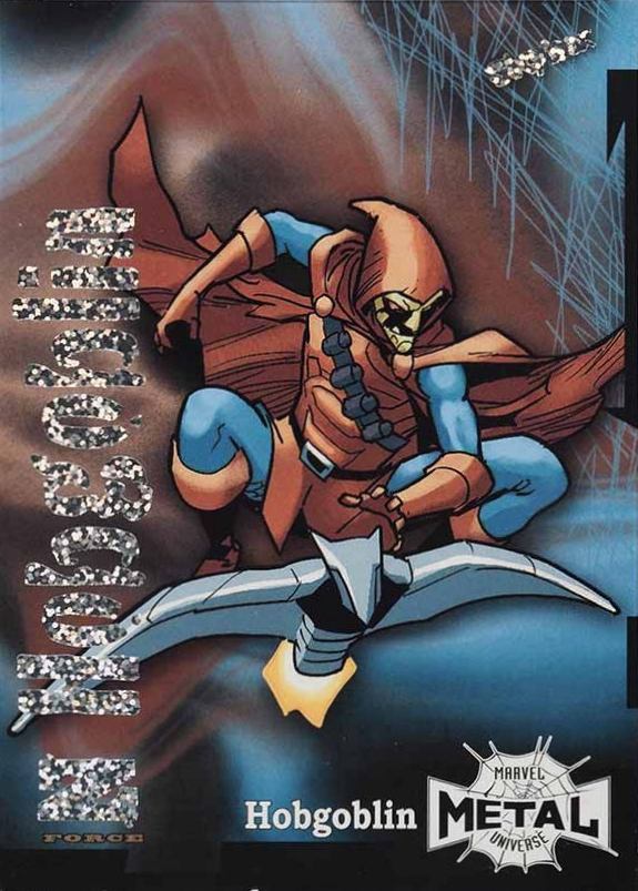 2022 Skybox Marvel Metal Universe Spider-Man Z-Force Rave Hobgoblin #Z14 Non-Sports Card