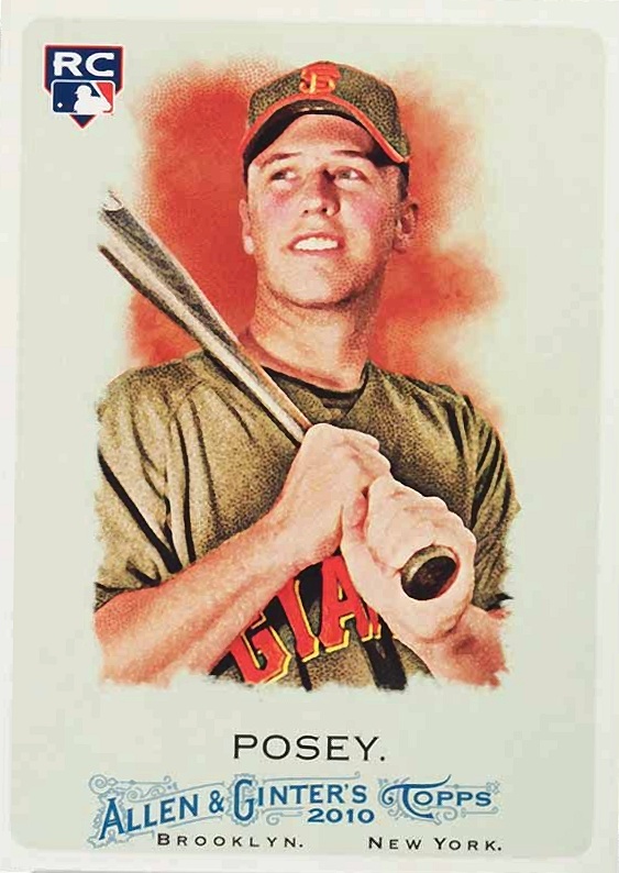 2010 Topps Allen & Ginter  Buster Posey #294 Baseball Card