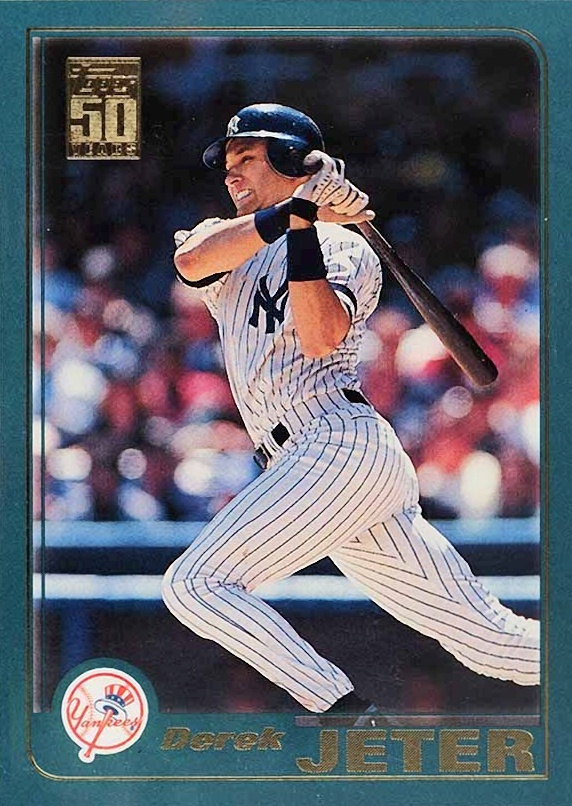 2001 Topps Derek Jeter #100 Baseball Card