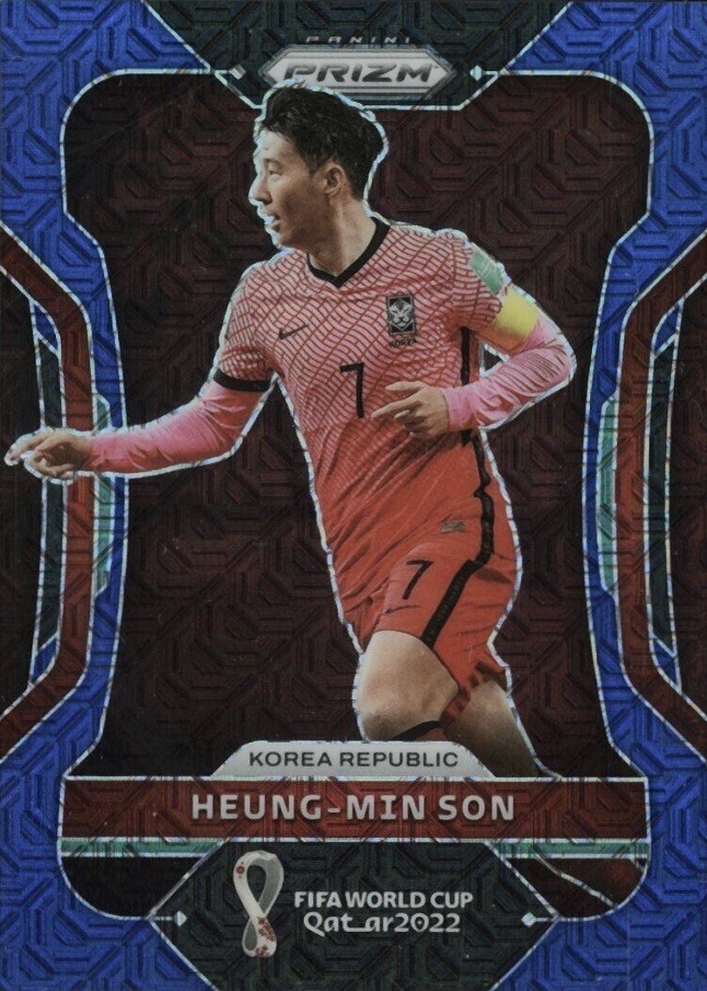 2022 Panini Prizm World Cup Qatar Heung-Min Son #135 Soccer Card