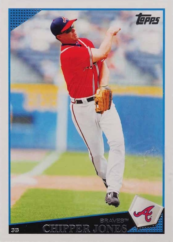 2009 Topps Chipper Jones #475 Baseball Card