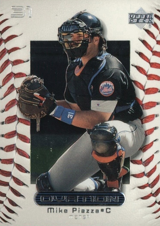 2000 Upper Deck Ovation Mike Piazza #33 Baseball Card