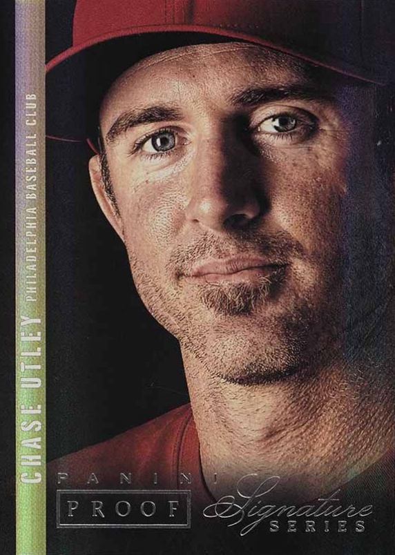 2012 Panini Signature Series Chase Utley #25 Baseball Card