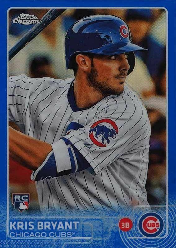 2015 Topps Chrome Kris Bryant #112 Baseball Card