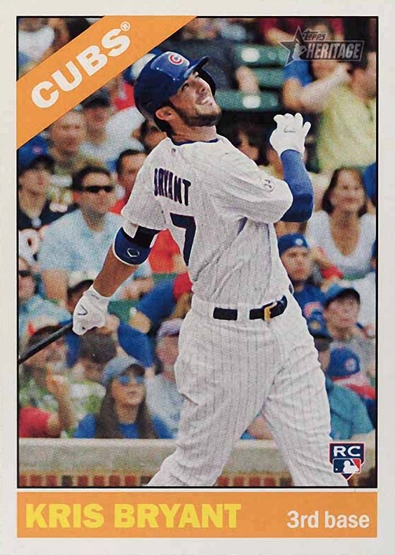 2015 Topps Heritage  Kris Bryant #725 Baseball Card