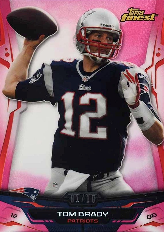 2014 Finest Tom Brady #97 Football Card