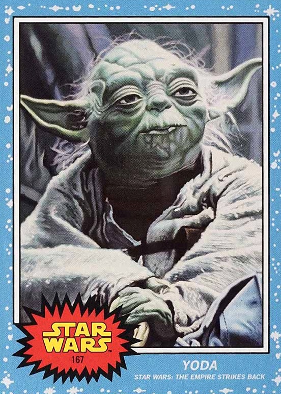 2021 Topps Star Wars Living Yoda #167 Non-Sports Card
