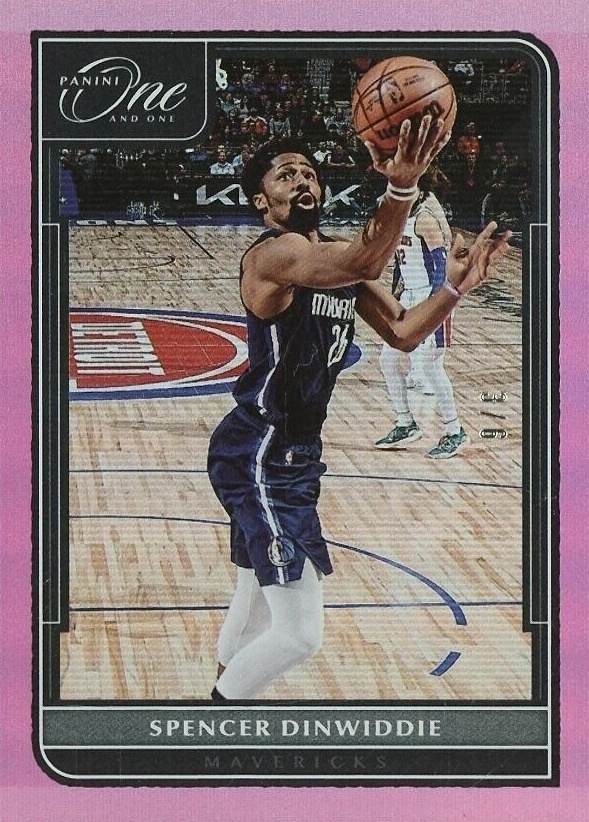 2021 Panini One and One Spencer Dinwiddie #56 Basketball Card