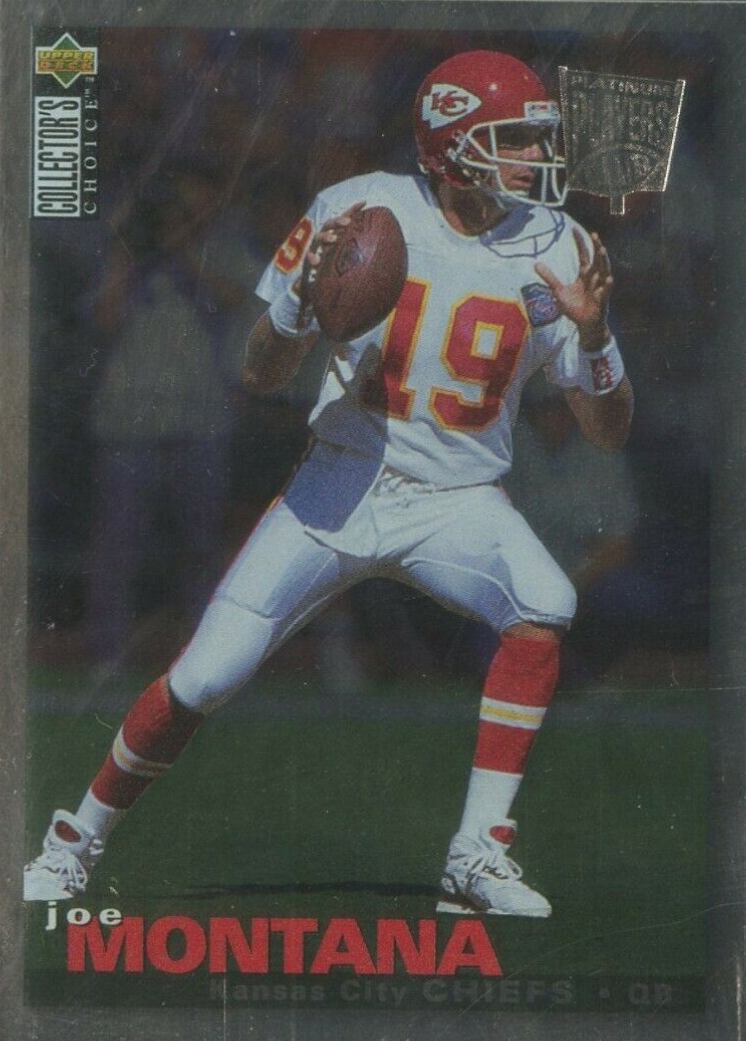 1995 Collector's Choice Joe Montana #117 Football Card