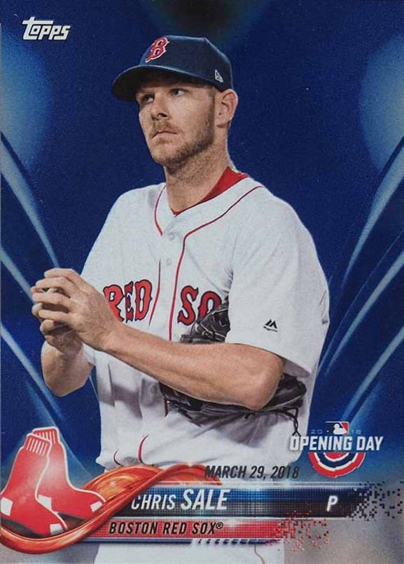 2018 Topps Opening Day Chris Sale #20 Baseball Card