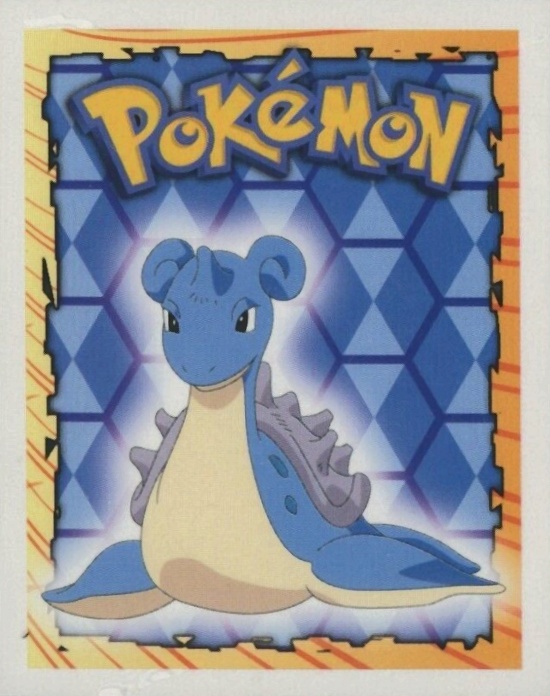 1999 Merlin Pokemon Lapras #131 TCG Card