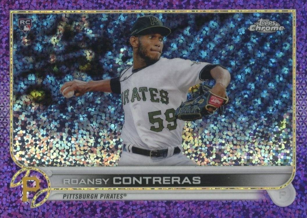 2022 Topps Chrome Roansy Contreras #53 Baseball Card