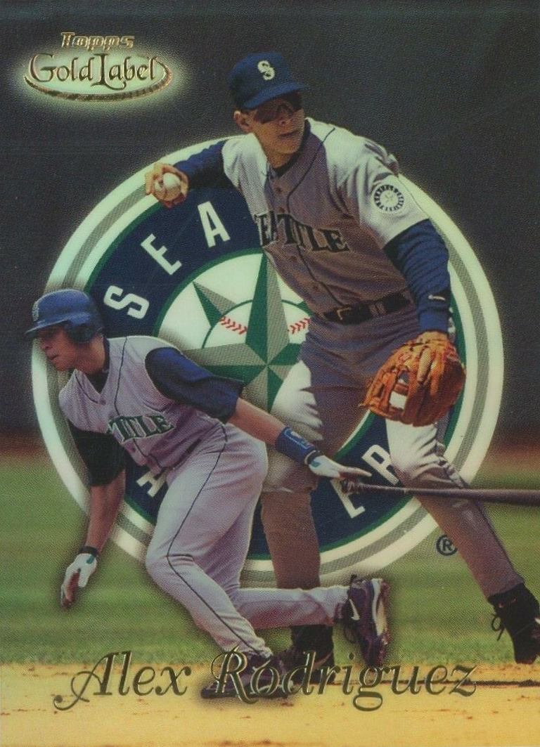 1999 Topps Gold Label Class 1 Alex Rodriguez #25 Baseball Card