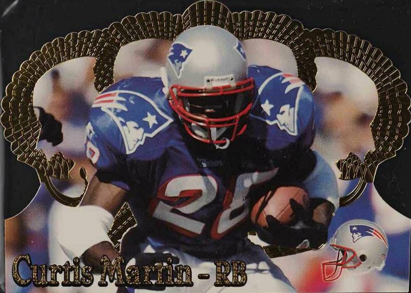 1995 Pacific Crown Royale Curtis Martin #78 Football Card