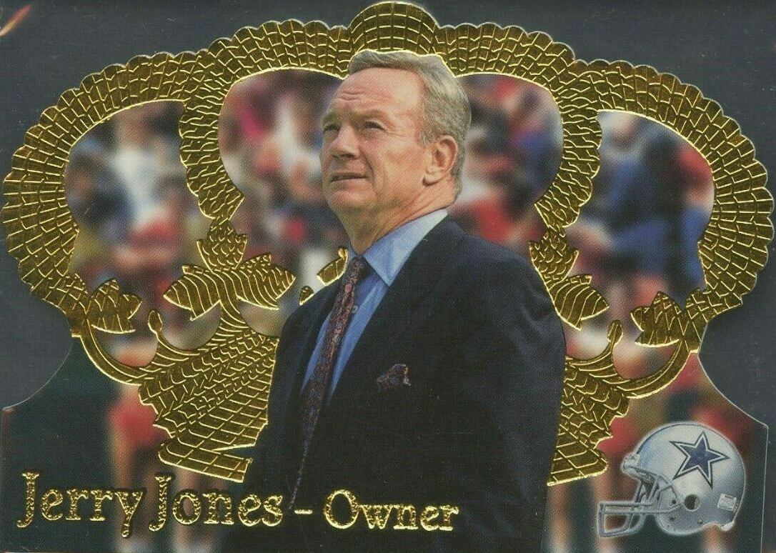 1995 Pacific Crown Royale Jerry Jones #12 Football Card